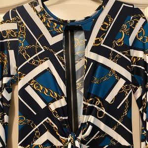 Versace-esk jumpsuit